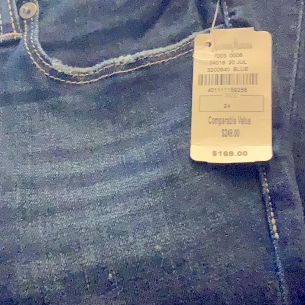 NWT Girls PAIGE 24” Skinny Flare Jeans - Picture 5 of 5